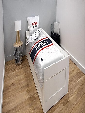 Housse de couette NASA Spaceship 140x200 cm - 100% Coton