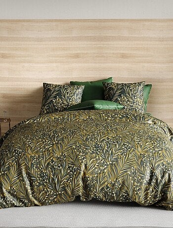 Housse de couette NAVA + 2 taies coton Bio 57 fils/cm2