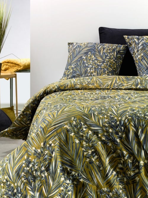 Housse de couette NAVA + 2 taies coton Bio 57 fils/cm2 - Kiabi Housse de couette NAVA + 2 taies coton Bio 57 fils/cm2 - Kiabi