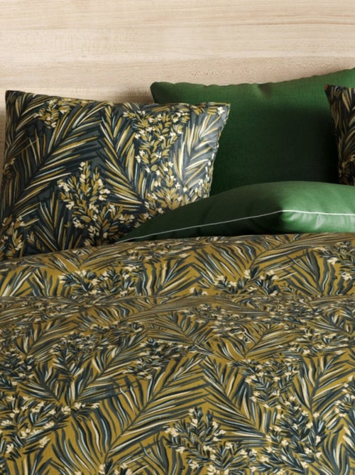Housse de couette NAVA + 2 taies coton Bio 57 fils/cm2 - Kiabi Housse de couette NAVA + 2 taies coton Bio 57 fils/cm2 - Kiabi