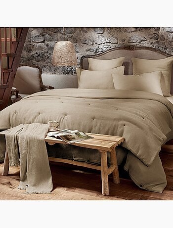 Housse de couette nid d'abeille terre de nuit maya