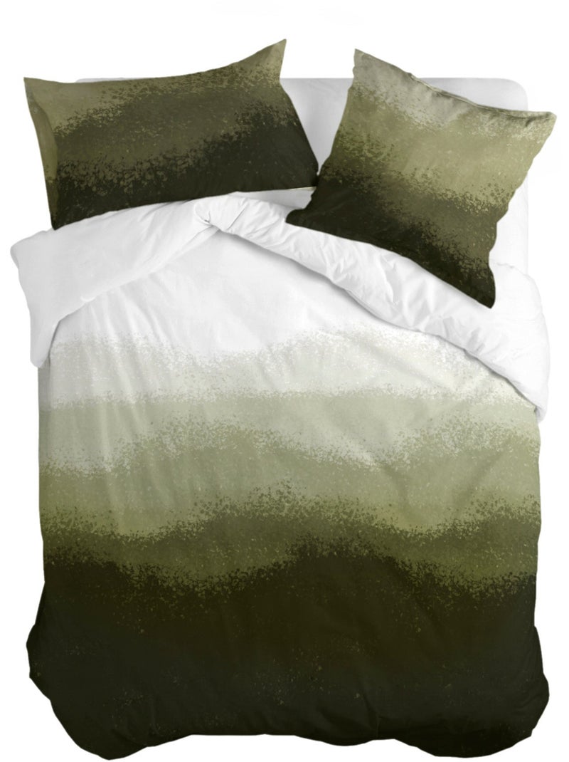 Housse de couette Nightfall "Happyfriday" Vert - Kiabi