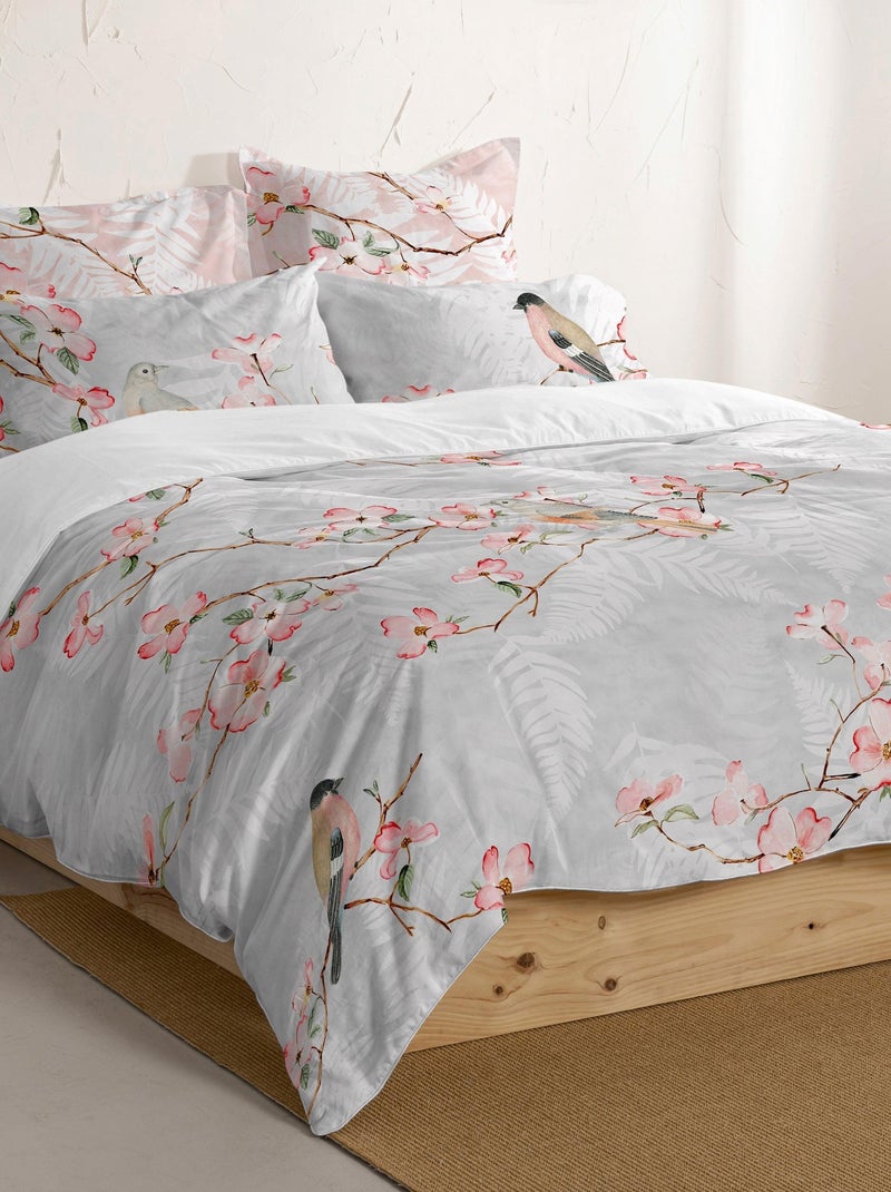 Housse de couette Ohara "Happyfriday" Blanc - Kiabi