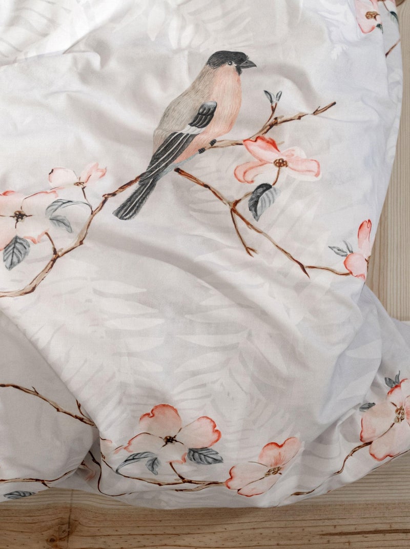 Housse de couette Ohara "Happyfriday" Blanc - Kiabi