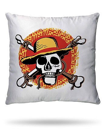 Housse de couette One Piece logo Luffy 2 personnes - 100% Coton
