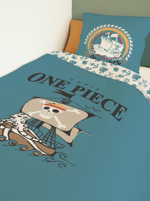 Housse de couette One Piece Vogue Merry 1 personne - 100% Coton - Kiabi