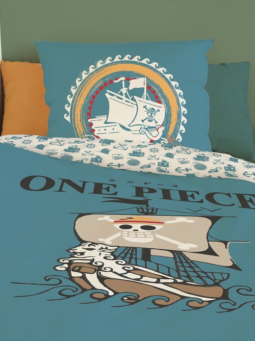 Housse de couette One Piece Vogue Merry 1 personne - 100% Coton - Kiabi