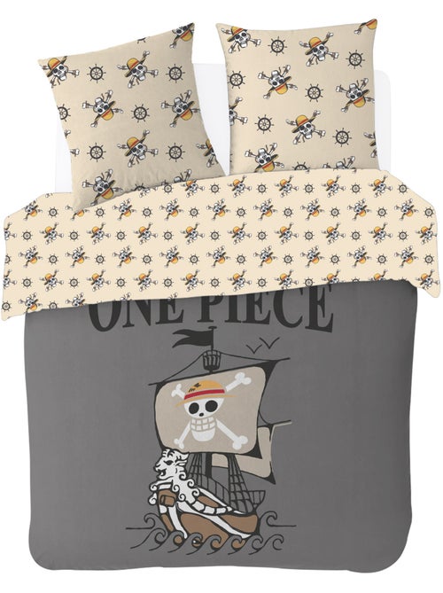 Housse de couette One Piece Vogue Merry 100% Coton - Kiabi