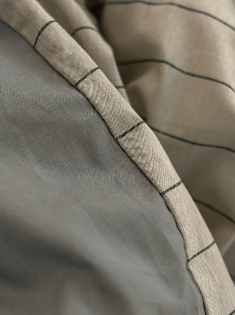 Housse de couette Oxford "Happyfriday" Beige - Kiabi