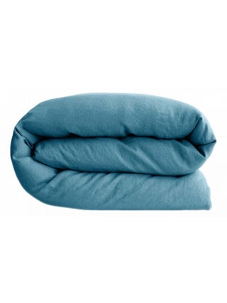 Housse de couette Palace 100% coton teint lavé Vent du sud - Palace Topaze - Housse de couette 260 x