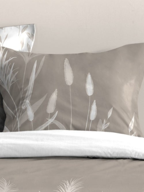 Housse de couette PAMPA + 2 taies coton 57 fils - Kiabi Housse de couette PAMPA + 2 taies coton 57 fils - Kiabi