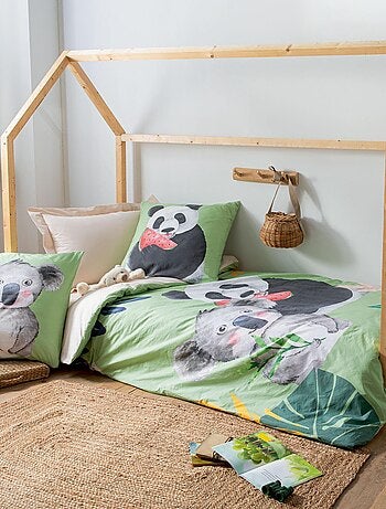 Housse de couette panda