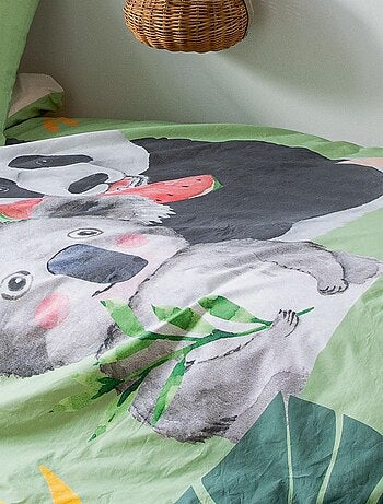 Housse de couette panda