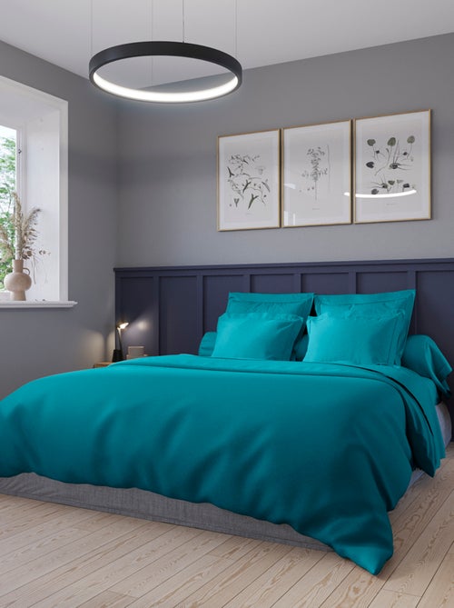 Housse de couette Partition Satin de coton    - DODO - Kiabi