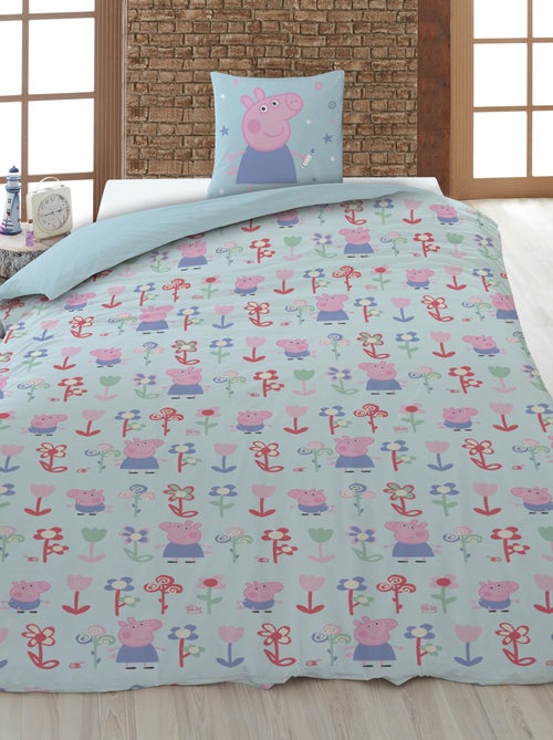 Housse de couette 'Peppa Pig' - Kiabi