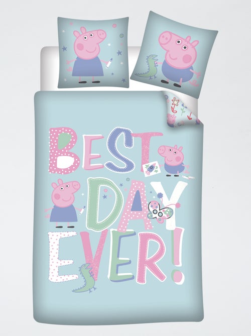 Housse de couette 'Peppa Pig' - Kiabi