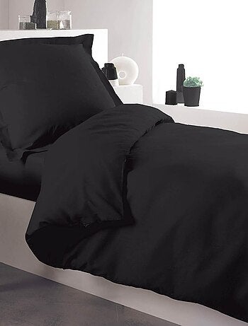 Housse de couette percale 140 x 200 cm unie
