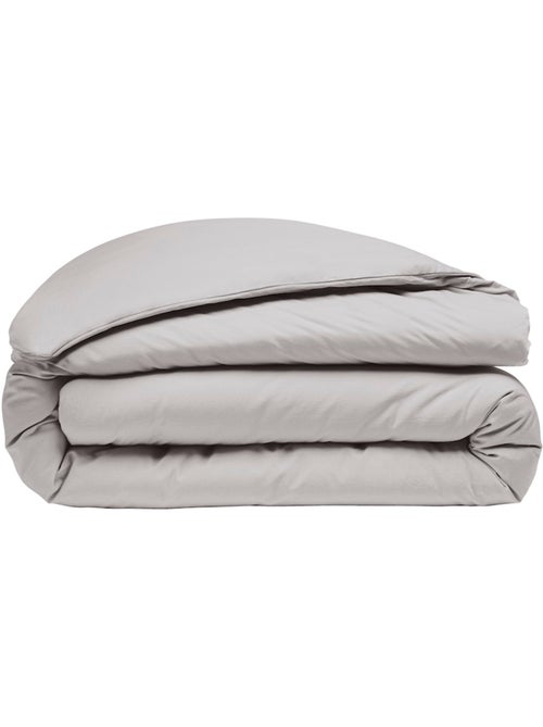 Housse de couette percale 260 x 240 cm rose - Kiabi