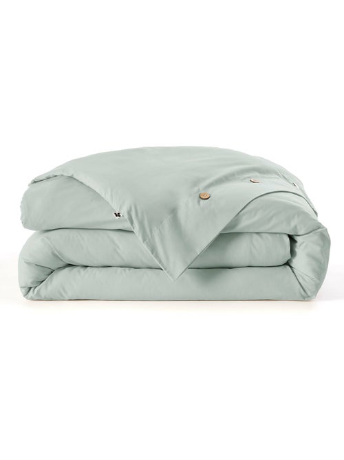 Housse de Couette Percale de Coton 120 Fils Unie PERRINE - Kiabi Housse de Couette Percale de Coton 120 Fils Unie PERRINE - Kiabi