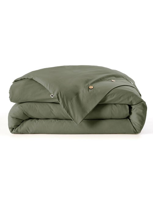 Housse de Couette Percale de Coton 120 Fils Unie PERRINE - Kiabi Housse de Couette Percale de Coton 120 Fils Unie PERRINE - Kiabi