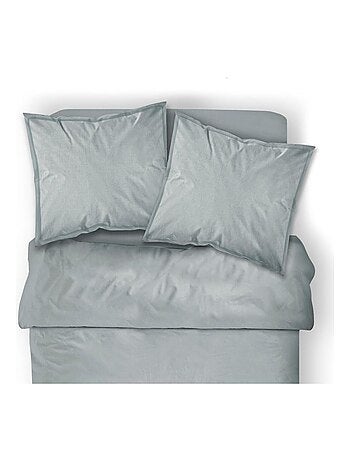 Housse de couette percale de coton 2 Personnes uni 57FILS