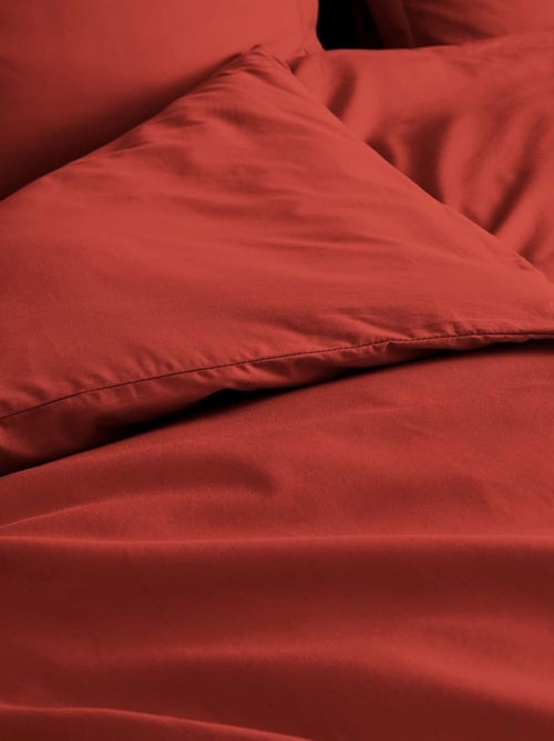 Housse de couette Percale de Coton 78fils LIA PROMO LINGE - Kiabi