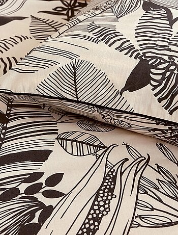 Housse de couette percale de coton ALBA