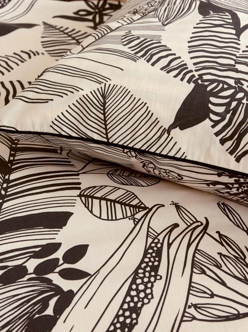 Housse de couette percale de coton ALBA - Kiabi