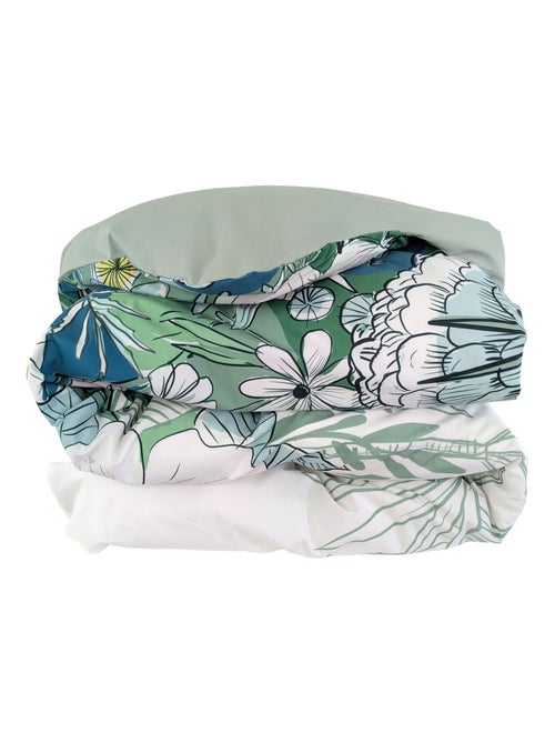 Housse de couette percale de coton collection BALI - Kiabi