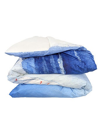 Housse de couette percale de coton collection REGATE