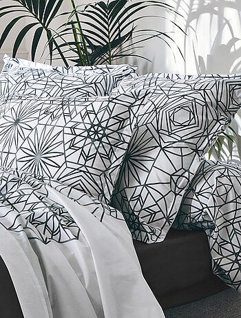 Housse de couette percale de coton GABRIELLE