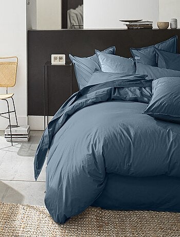 Housse de couette – Percale de coton lavé