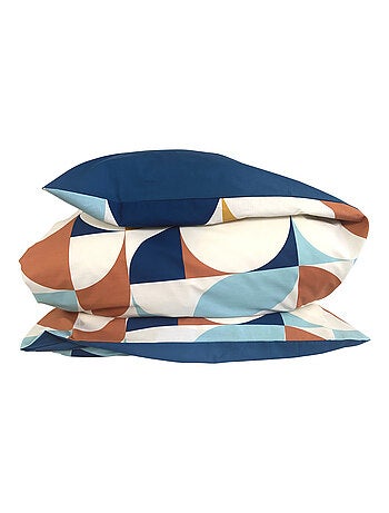 Housse de couette percale de coton MODULO