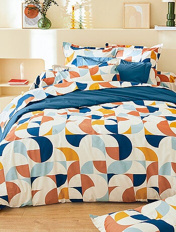 Housse de couette percale de coton MODULO