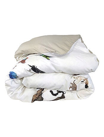 Housse de couette percale de coton NOÉ