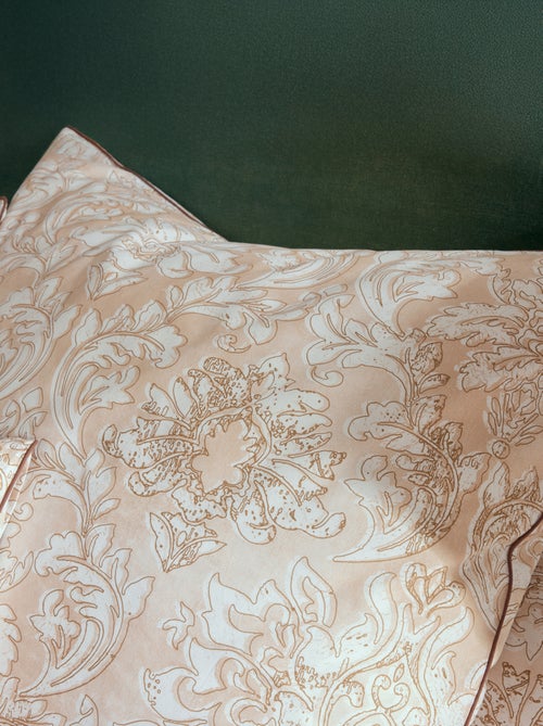 Housse de couette percale de coton ornemental classique - Kiabi