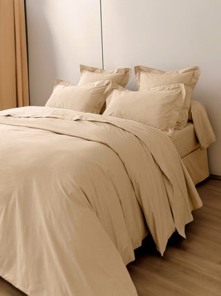 Housse de couette percale de coton peigné "Julian" toutes dimensions Coton Pur - Julian Lin - Housse