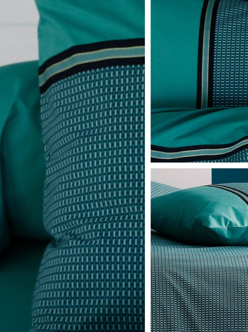 Housse de couette percale GUSTAV - Kiabi Housse de couette percale GUSTAV - Kiabi