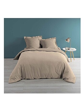 Housse de couette Percale Unie – Parure de Lit Luxe et Confort