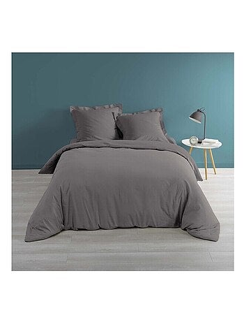 Housse de couette Percale Unie – Parure de Lit Luxe et Confort