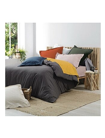 Housse de couette Percale Unie – Parure de Lit Luxe et Confort