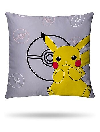 Housse De Couette Pikachu Pokémon 140x200 cm - 100% Coton - Mauve