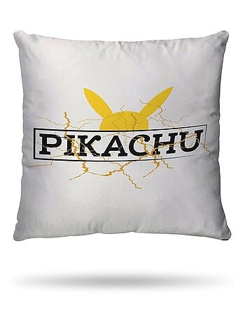 Housse de couette Pokémon Pikachu High Voltage 140x200 cm - 100% Coton - Blanc