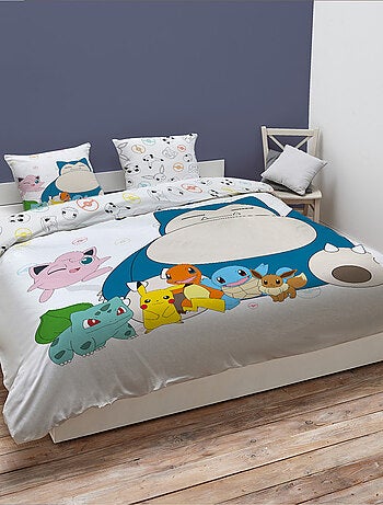 Housse de couette Pokémon première génération 2 personnes - 100% Coton