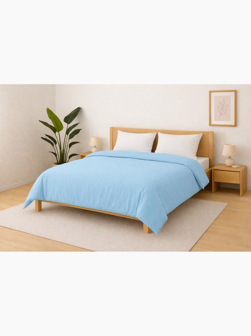 Housse de couette Polycoton - 220 x 240 - Kiabi Housse de couette Polycoton - 220 x 240 - Kiabi