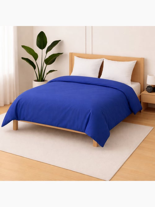 Housse de couette Polycoton - 220 x 240 - Kiabi Housse de couette Polycoton - 220 x 240 - Kiabi