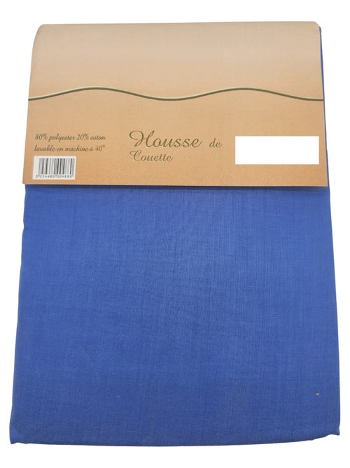 Housse de couette Polycoton - 220 x 240 - Kiabi Housse de couette Polycoton - 220 x 240 - Kiabi