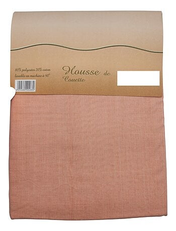 Housse de couette Polycoton - 220 x 240