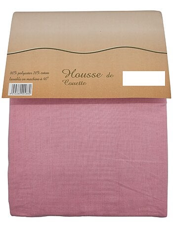 Housse de couette Polycoton - 220 x 240