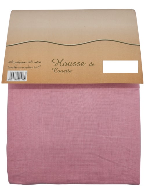 Housse de couette Polycoton - 220 x 240 - Kiabi Housse de couette Polycoton - 220 x 240 - Kiabi